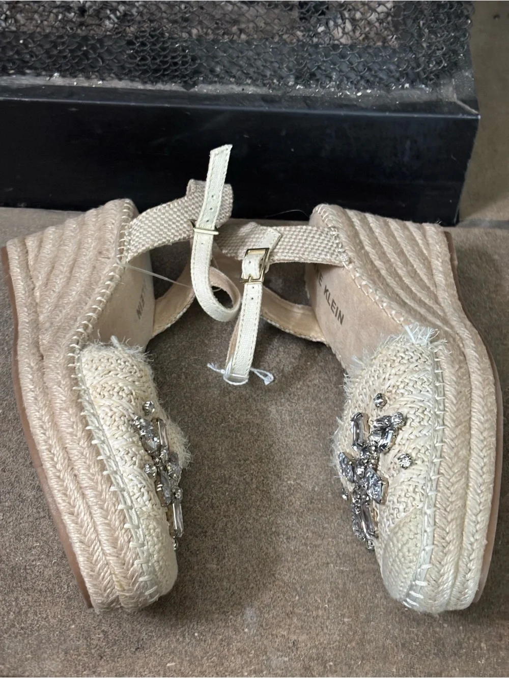Anne Klein Women's Lenox Espadrille Wedge Sandal Size 8 NWT